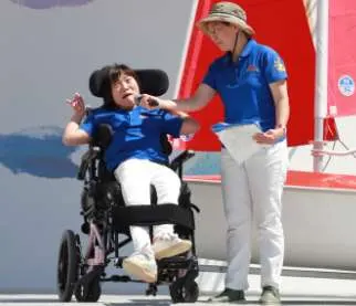 ハンザヨットセーラーの大和なゆたさん